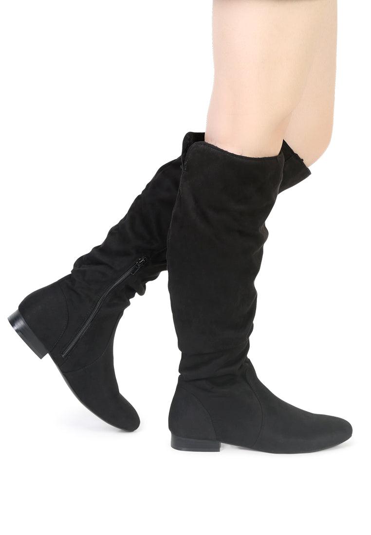 Women's Shoes - Boots Becca Microfiber Knee High Boot