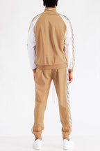 Snake Print Full Zip Track Suit – Regular Fit