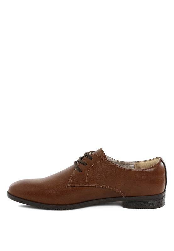 Finch Men's Minimalist Derby Shoes - VacationGrabs