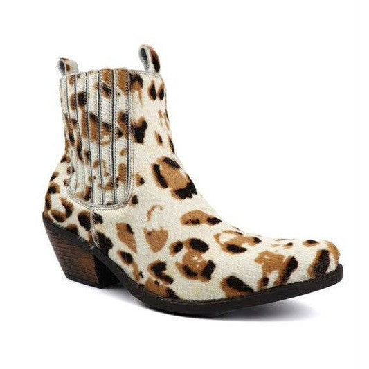 Chelsea Western Fashion Bootie - VacationGrabs