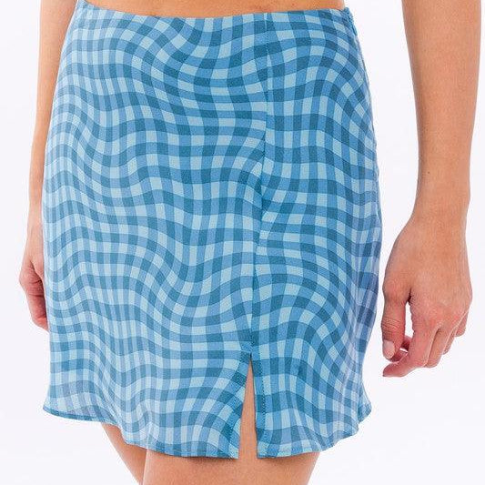 Women's Skirts Bias Cut Mini Skirt