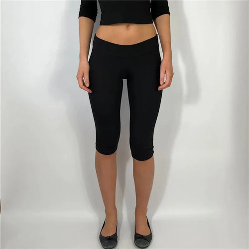 Women's black biker short shorts for workouts and casual wear