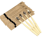 Set of biodegradable bamboo toothbrushes for eco-friendly travel essentials by VacationGrabs
