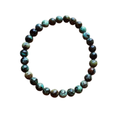 Black African Turquoise Bead Bracelet