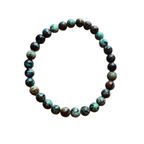 Black African Turquoise Bead Bracelet
