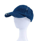 Bella Chic black blue casual hat with a stylish denim design for everyday wear