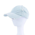 Bella Chic Black Blue Casual Hat with Distressed Details for Everyday Style