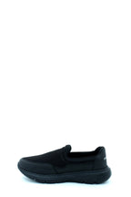 Black Chunky-Sole Slip-On Sneakers for Men – detail view