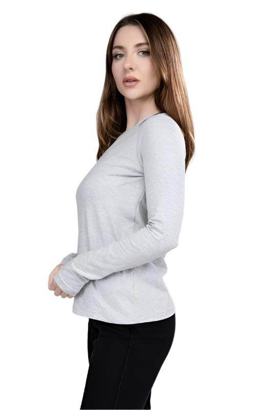 ZENANA women's black cotton long sleeve shirt for comfortable everyday wear