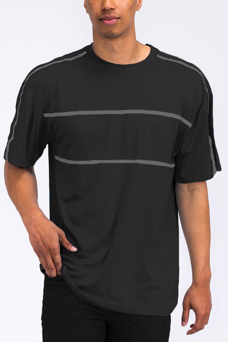 Men's Activewear Black Jordan Tshirt Short Set