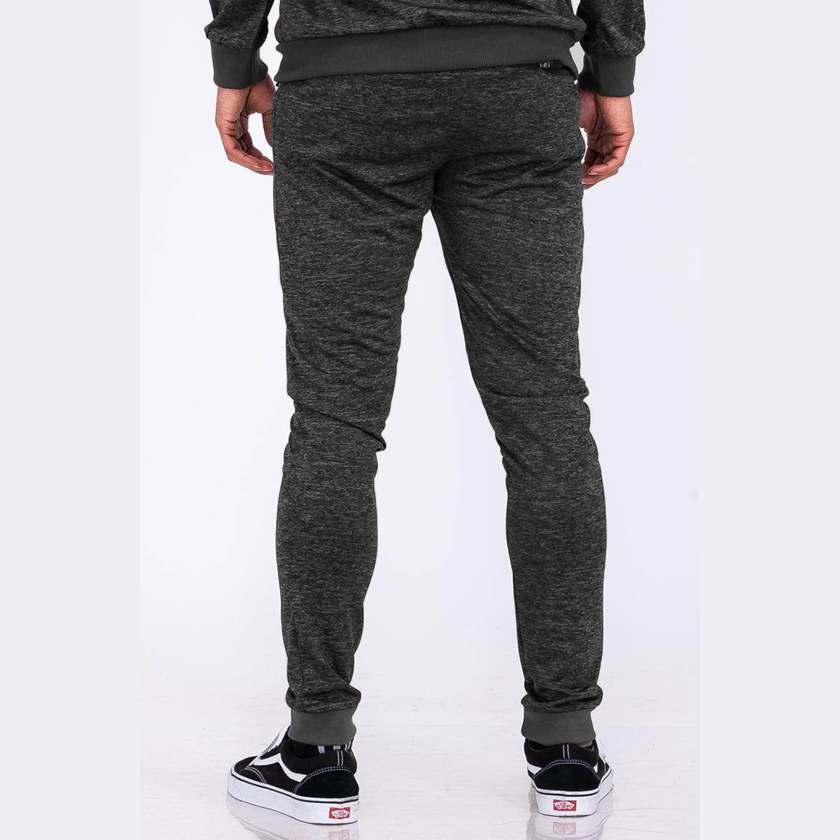 Black Marbled Light Weight Active Joggers - VacationGrabs