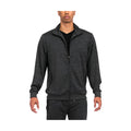 Black Marbled Light Weight Active Track Jacket - VacationGrabs