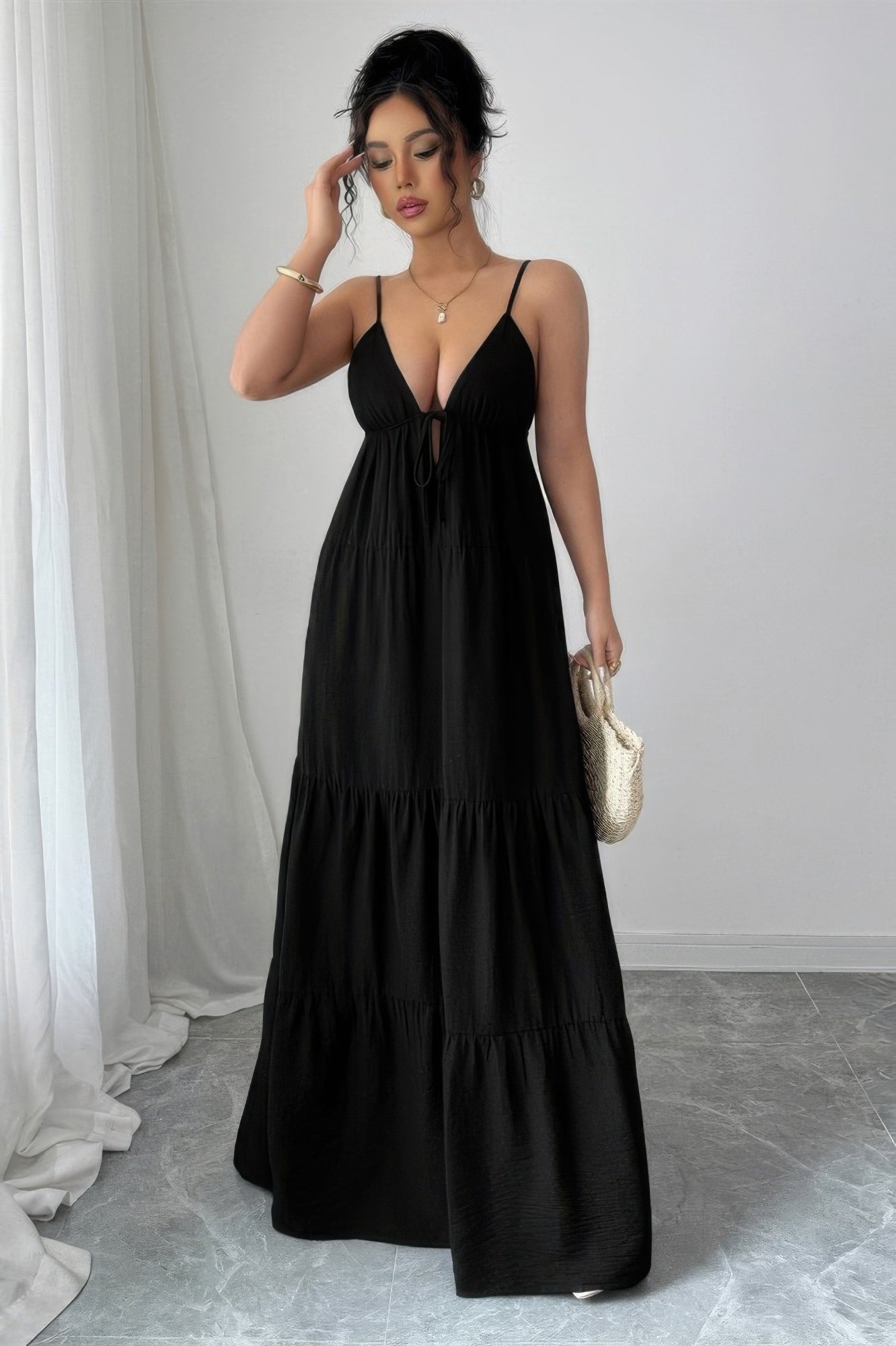 Vacation Dresses for Women – Maxi Suspender Dress – VacationGrabs