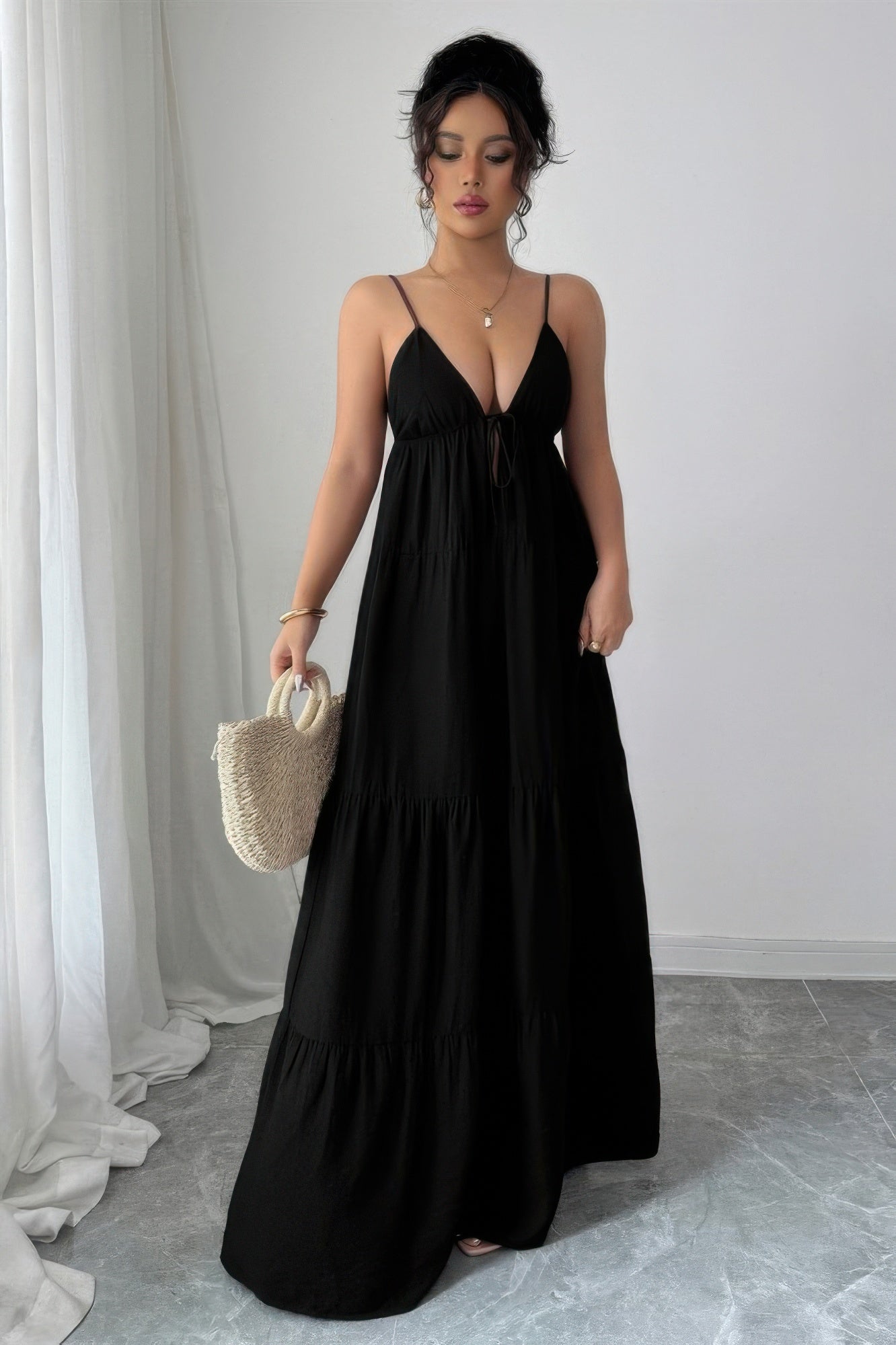 Vacation Dresses for Women – Maxi Suspender Dress – VacationGrabs