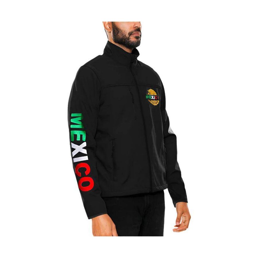 Soft Shell Jackets Mexico Embroidered - VacationGrabs