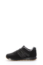 Black Panelled Sport Sneakers for Men – detail view