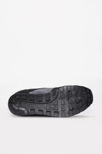 Black Rugged-Sole Panel Sneakers for Men – styled view