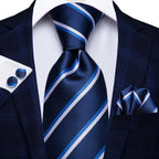 Black silk paisley tie for men, elegant formal accessory