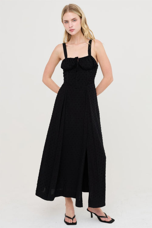 Black back tie dress code, lightweight fabric, perfect for summer events