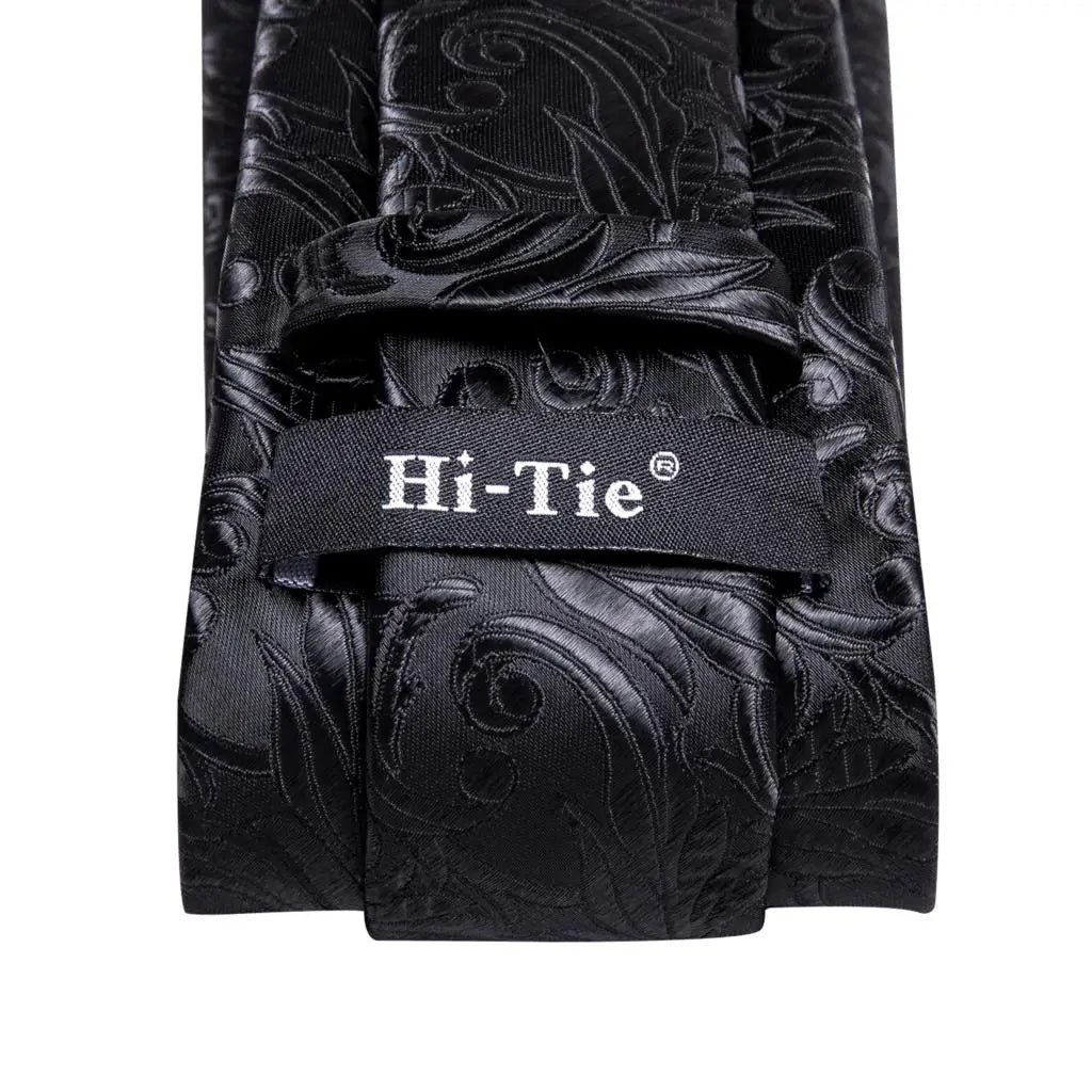 Hi-Tie black tie wedding guest dress, elegant floral design, formal attire
