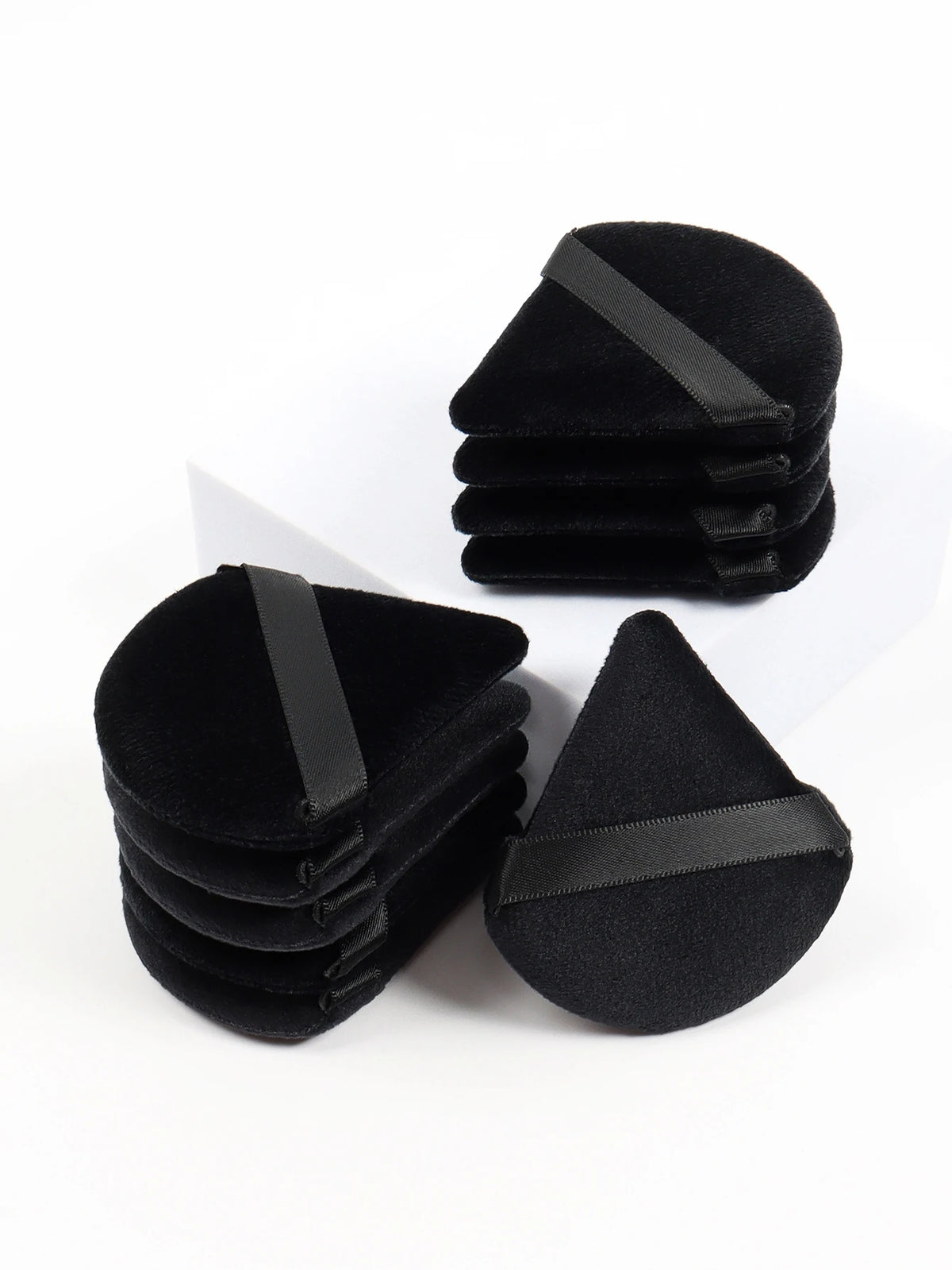 black triangle velvet powder puff sponge for foundation (photo 6 of 7)