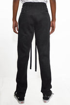 Black Tshirt Ankle Toggle Sweatpants Set - VacationGrabs