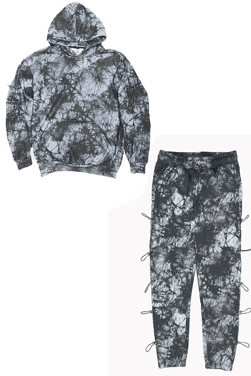 Toggle Dye Pullover Hoodie Set