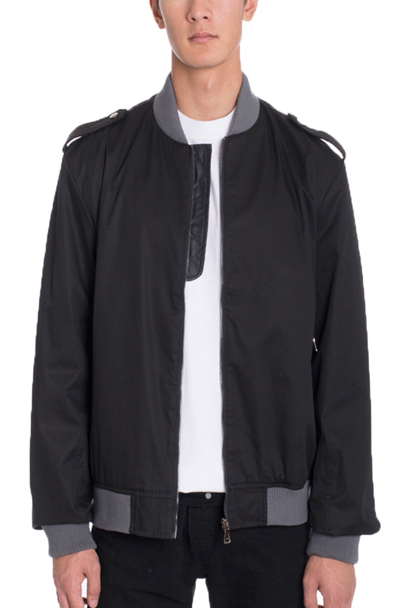 Men's Cotton Lightweight Windbreaker Jacket