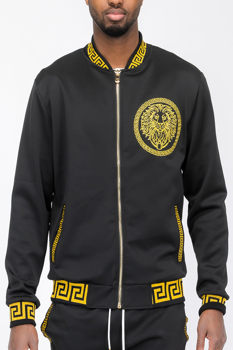 Lion Head Full-Zip Track Jacket