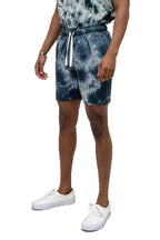 Splatter Tie Dye Cotton Shorts – Elastic Waist
