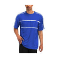 Blue Jordan Solid Tape Tshirt - VacationGrabs