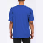 Blue Jordan Solid Tape Tshirt - VacationGrabs