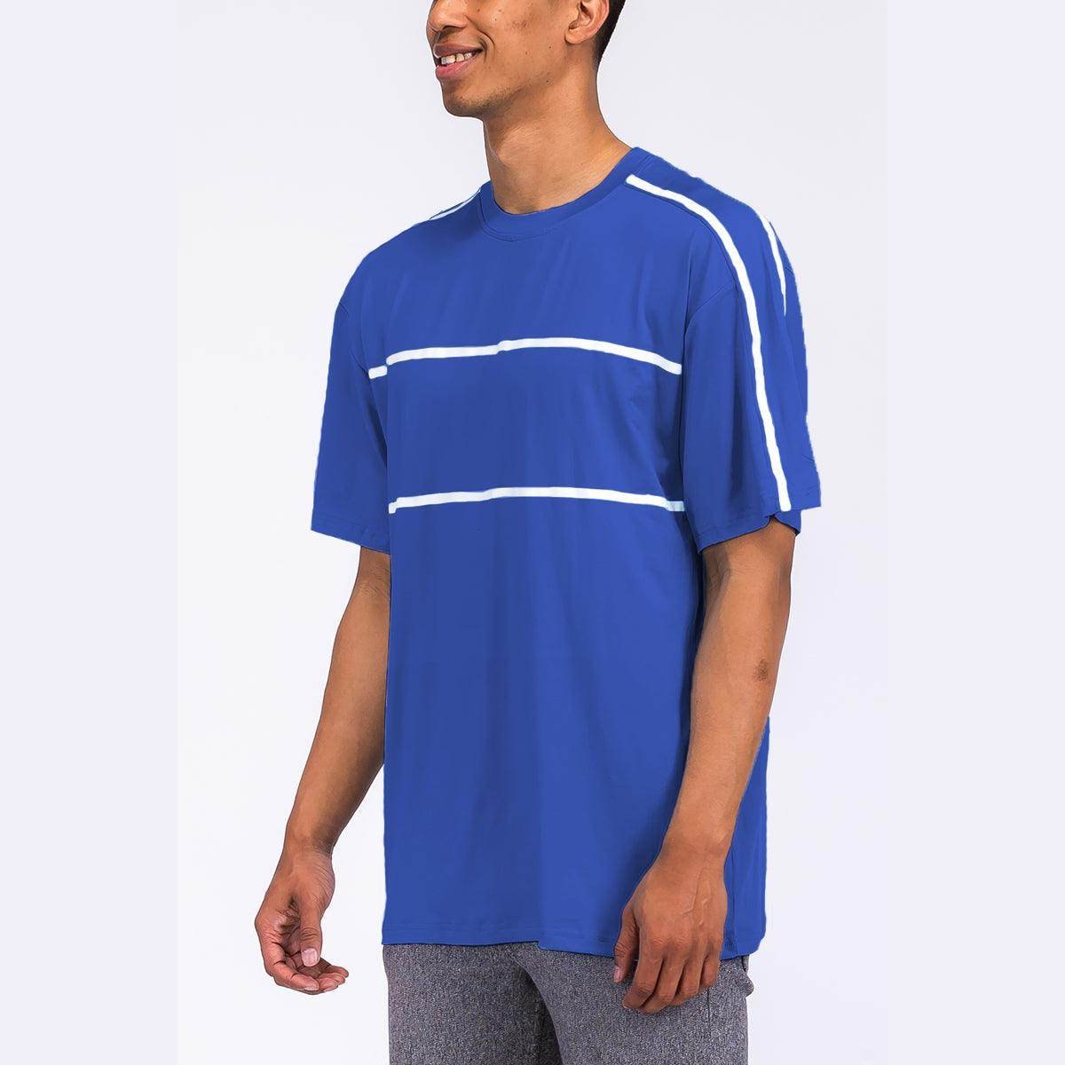 Blue Jordan Tshirt Short Set - VacationGrabs