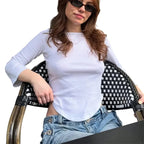 Women’s Boat Neck Top for Effortless Travel Style
