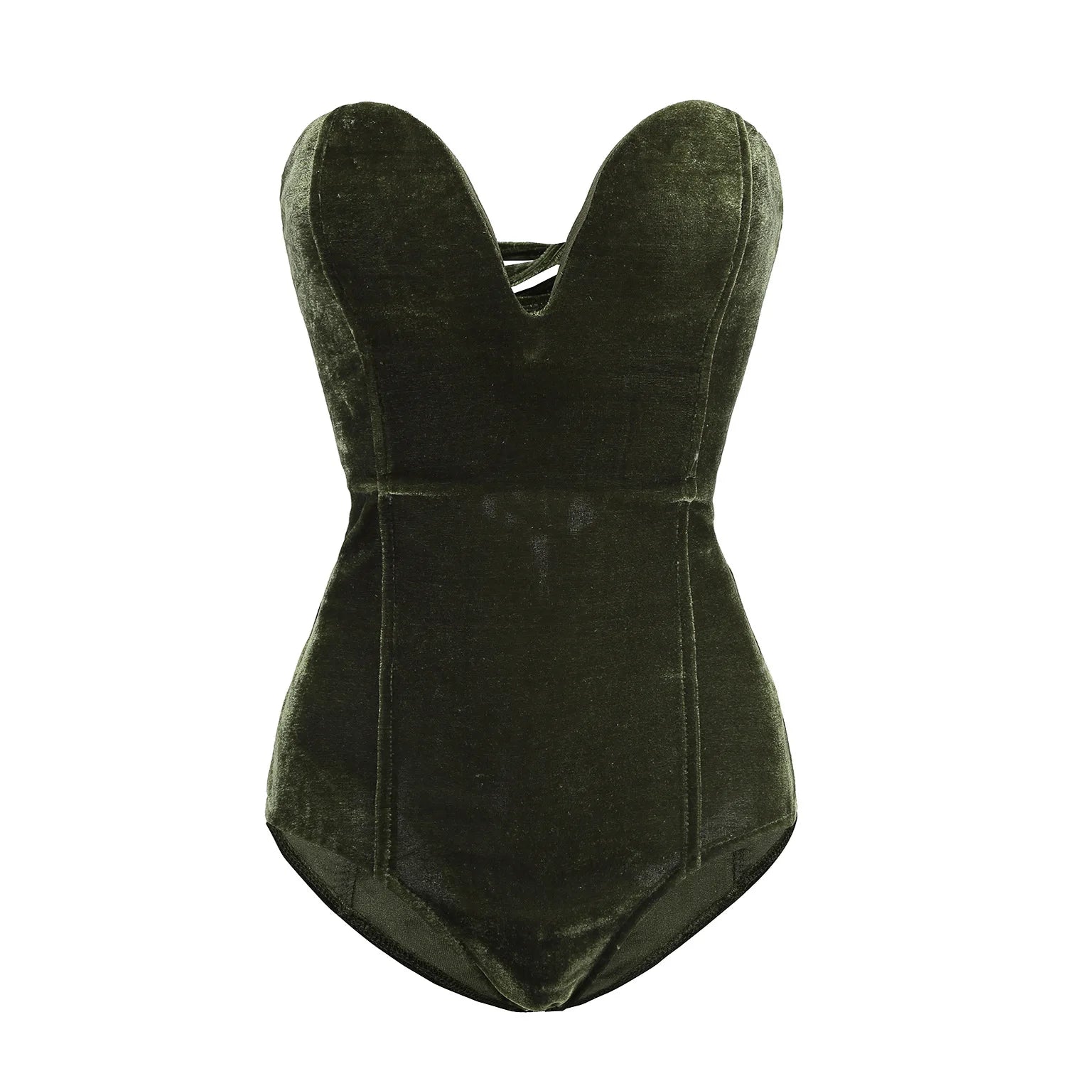 Green velvet bodycon dress for stylish summer outings