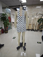 Women's polka dot backless dress for casual summer outings and bodycon dress
