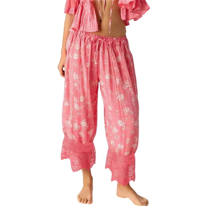 Floral Loungewear Set for Comfortable Travel