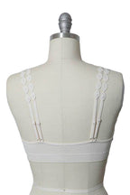 Boho Eye Lace Applique Bralette - VacationGrabs