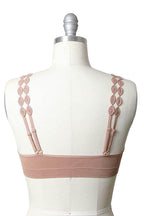 Boho Eye Lace Applique Bralette - VacationGrabs