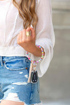 Wallets, Handbags & Accessories Boho Key Ring Bracelet 10 Styles