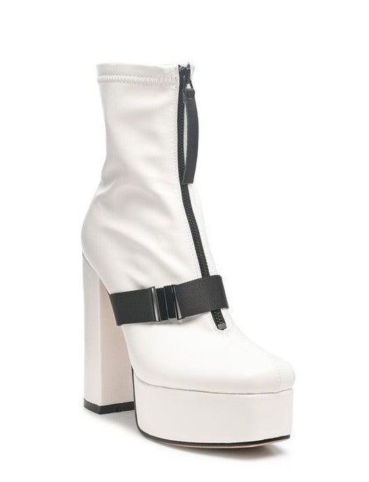 Women's Shoes - Boots Boomer Chunky High Block Heel Boots