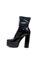 Women's Shoes - Boots Boomer Chunky High Block Heel Boots