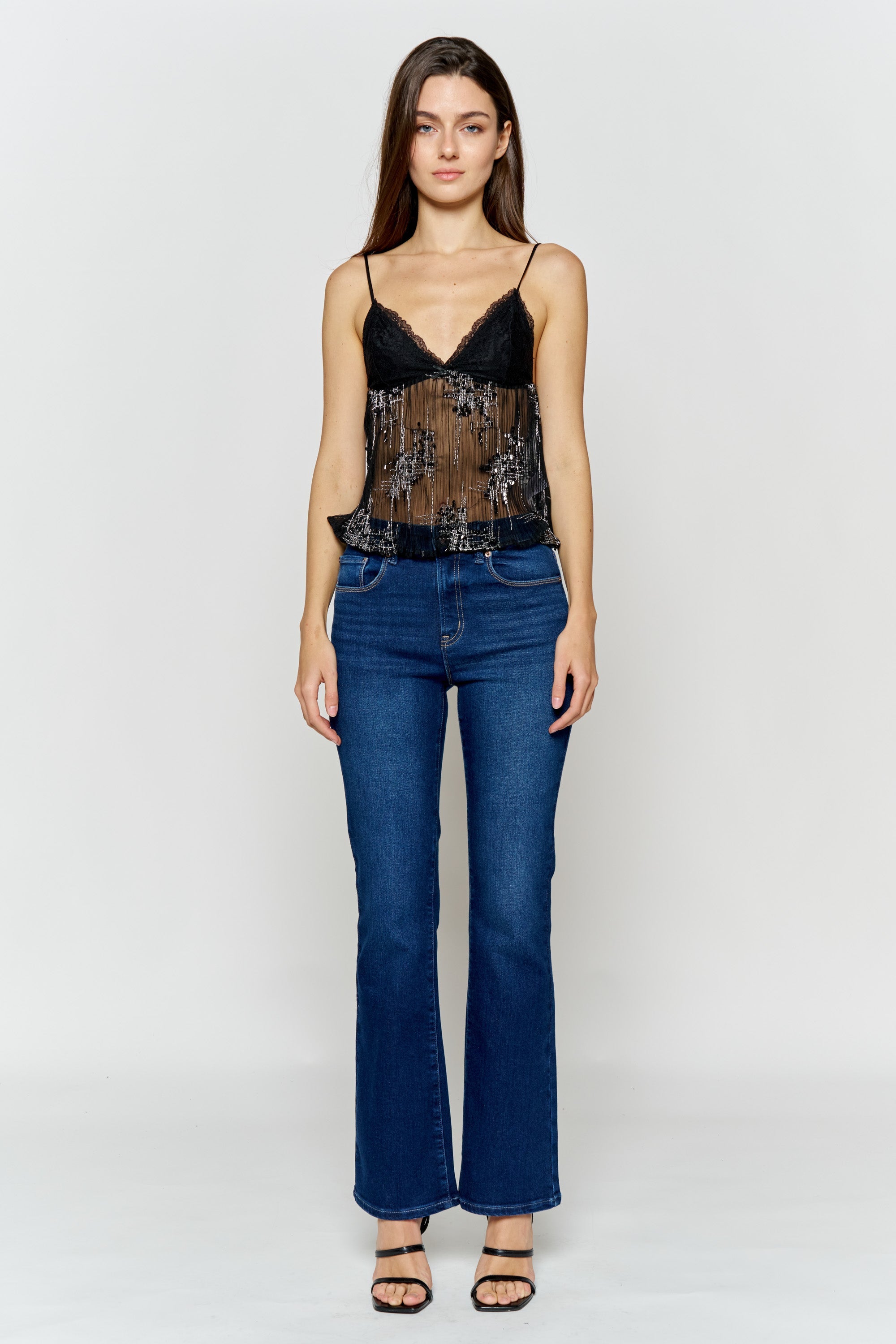 Women's bootcut jeans boots, denim, perfect for casual outings
