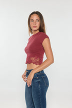 Women’s blue bootcut jeans boots made from stretchy denim for all-day comfort