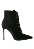 Bornsta Velvet High Heeled Velvet Boots