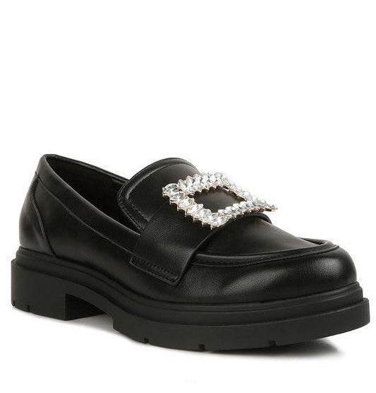 Women's Shoes - Flats Bossi Loafers With Buckle Embellishment