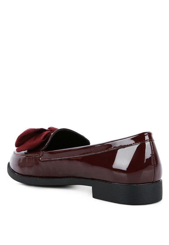 Women's Shoes - Flats Bowberry Bow-Tie Patent Loafers