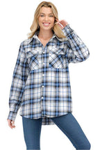 Boyfriend Oversize Plaid Flannel Long Sleeve - VacationGrabs