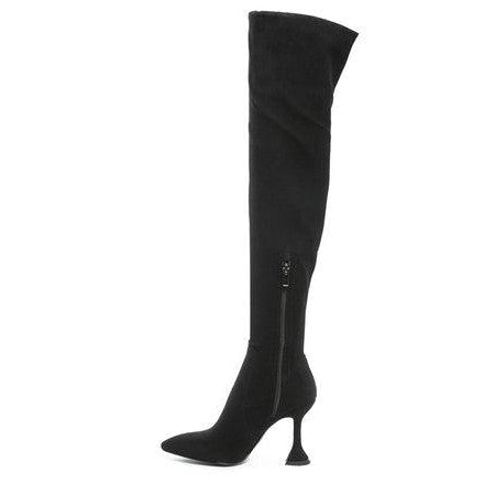 Women's Shoes - Boots Brandy Over The Knee High Heeled Boots