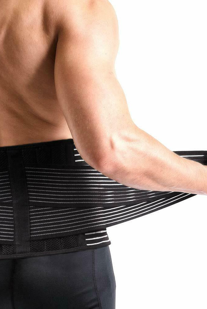 Fitness & Health Breathable And Adjustable Back Support Belt For Lower Waist...